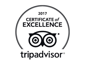 TripAdvisor Certificate of Excellence 2017
